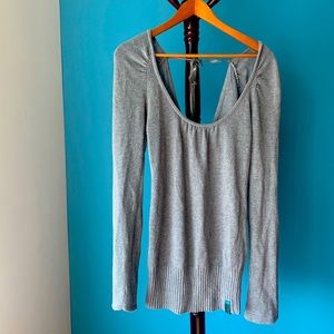 Lululemon Open Back Sweater Size Small